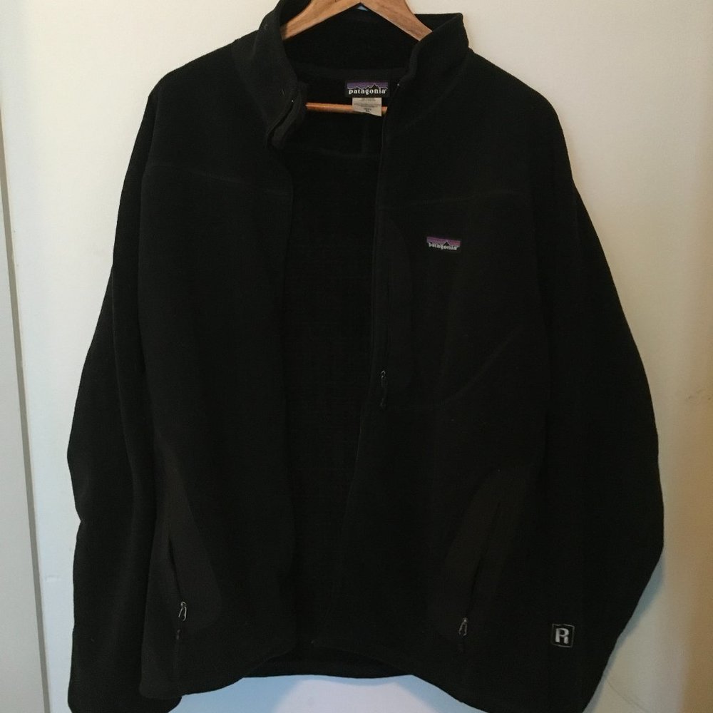 Mens Patagonia R3 Black Fleece Jacket